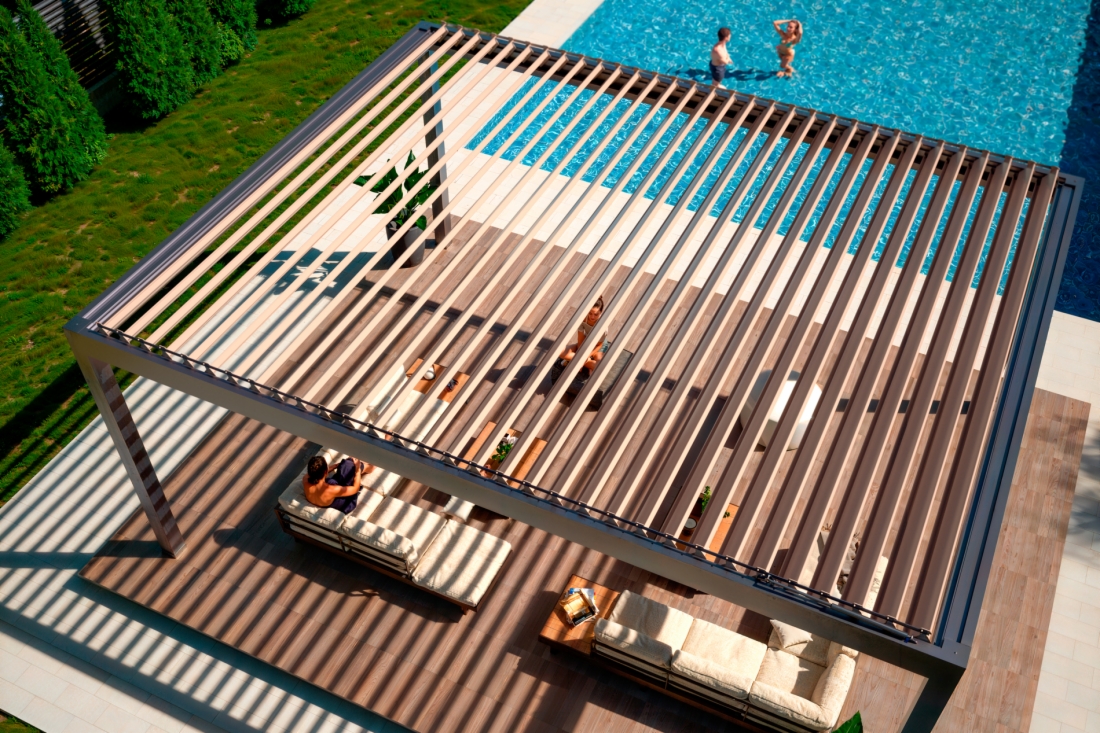 Pérgola bioclimática P-230 Pérgola bioclimática P-230