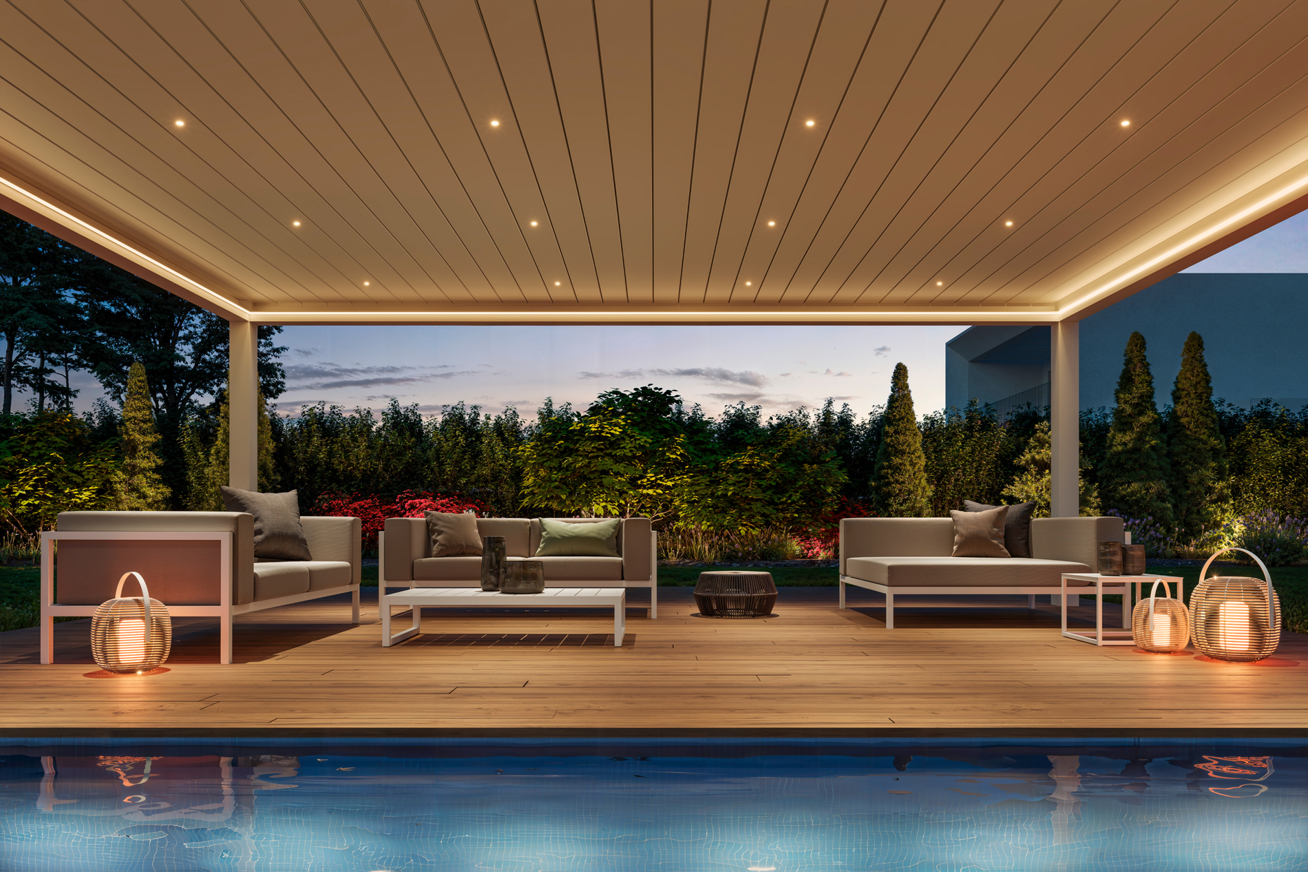 Pérgola bioclimática P-230 Pérgola bioclimática P-230